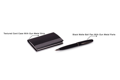Picasso Parri Majestic Ball Pen And Card Holder Set
