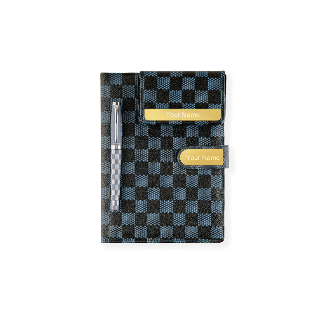 3in1 Checkers Pen, Dairy & Cardcase Combo Gift Set