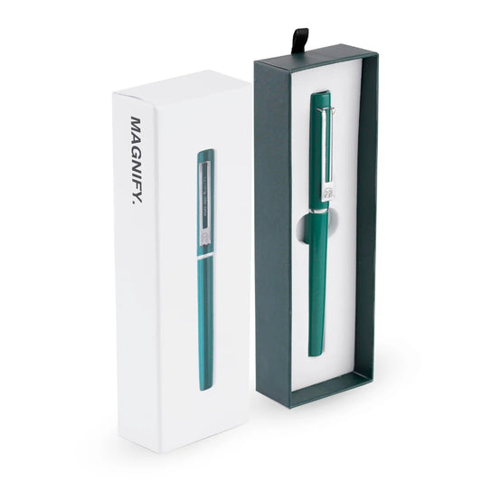 Picasso Parri Magnify Roller Ball Pen With An Extra Refil For Free.