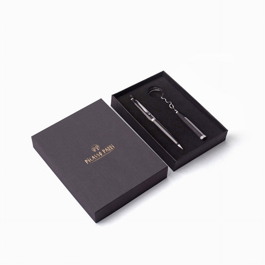 Picasso Parri Aroma 2 in 1  Perfume Keychain &  Ball Pen Set