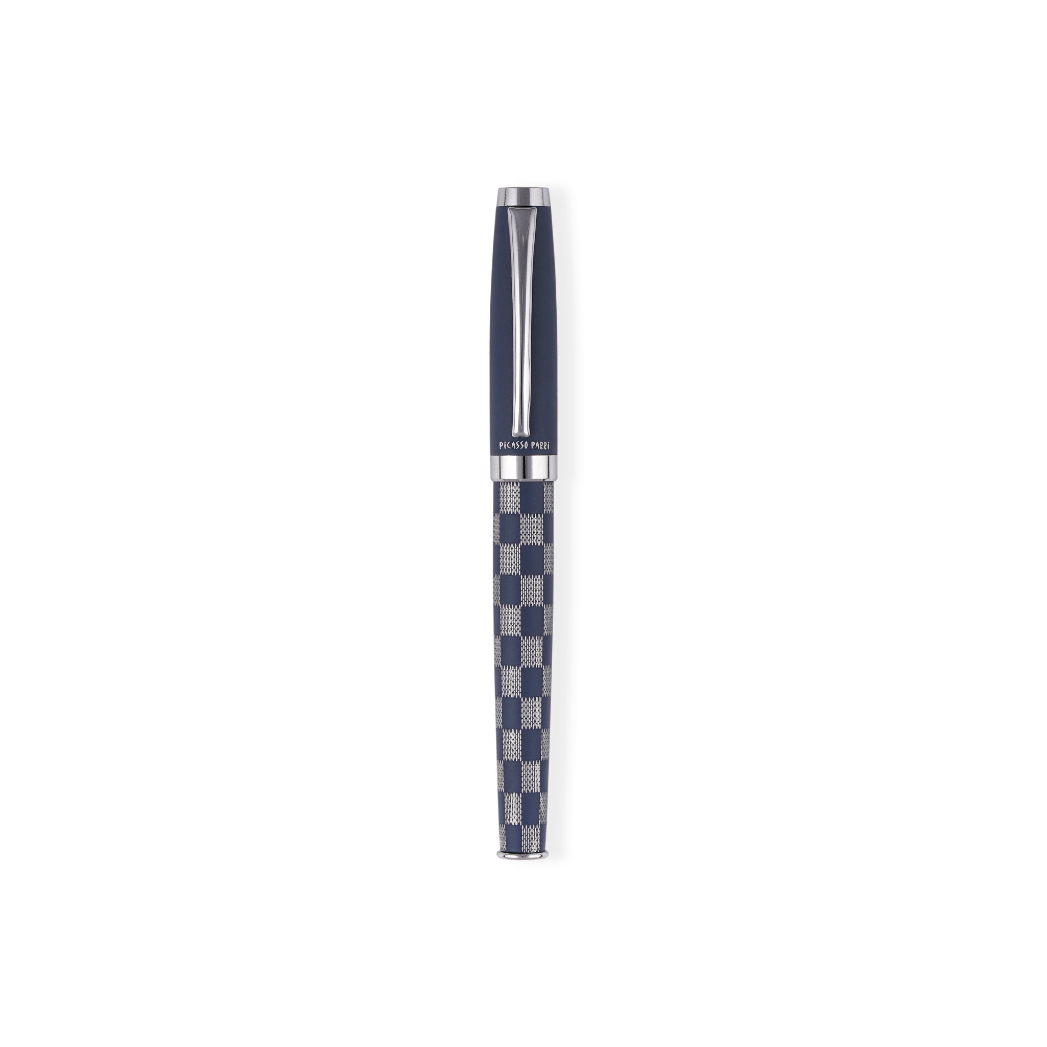 Checkers Blue Roller Pen