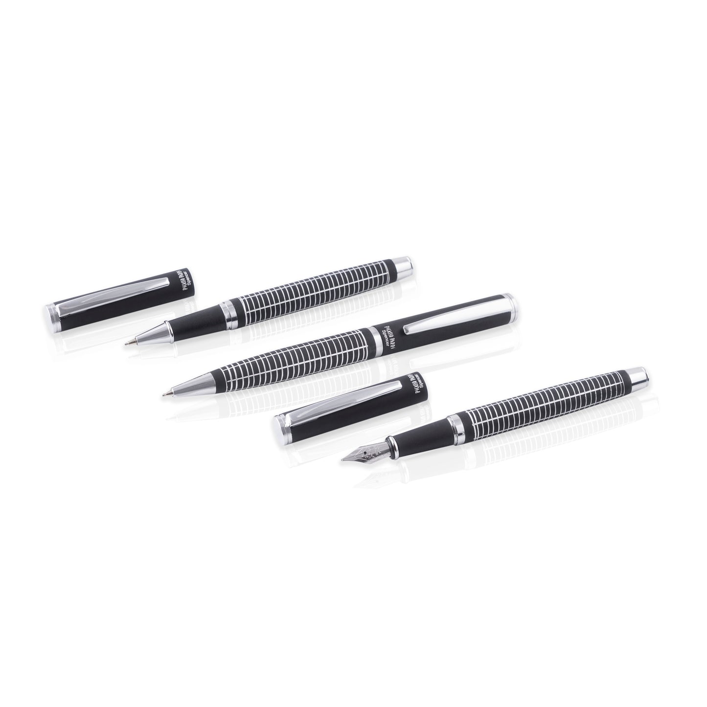 Picasso Parri Spencer 3 In 1 Ball Pen, Roller Pen And Fountain Pen Set